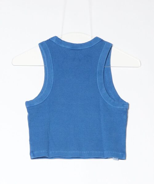 A BATHING APE（アベイシングエイプ）の「APEE BABY EMBROIDERY PIGMENT DYE CROP TANK TOP（タンクトップ・レディース・ブラック/ブルー/バーガンディー・SMALL/X-SMALL）」の10枚目の写真