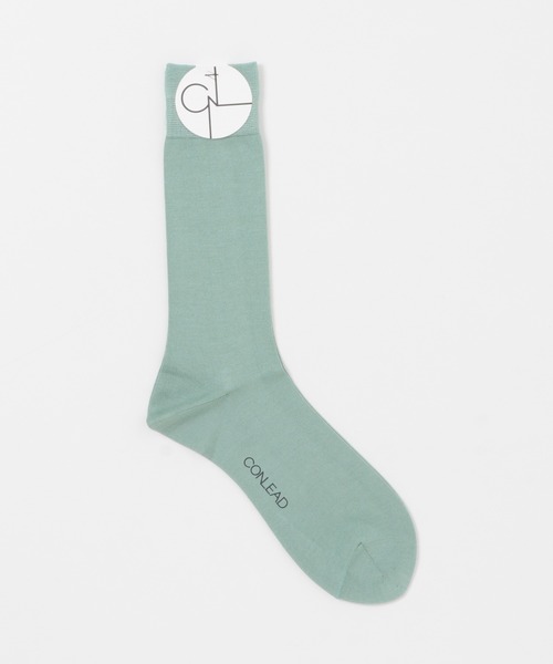 CONLEAD(コンリード)の「CONLEAD SILK SOLID(ソックス/靴下・メンズ・イエロー系その他/グレー系その他/ブラック/ホワイト/グリーン系その他/ブルー系その他・FREE)」の5枚目の写真