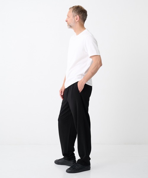 ATTACHMENT(アタッチメント)の「【ATTACHMENT/アタッチメント】COTTON DOUBLE FACE SLIM FIT S/S TEE/コットンダブルフェイス スリムフィットS/S Tシャツ(Tシャツ/カットソー・メンズ・ホワイト/ブラック・2/3)」の5枚目の写真