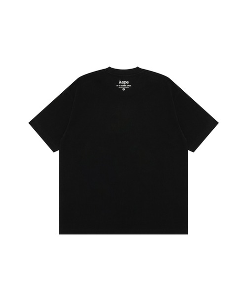 AAPE BY A BATHING APE(エーエイプバイアベイシングエイプ)の「AAPE MAIN TEE(Tシャツ/カットソー・メンズ・ホワイト/ブラック・SMALL/MEDIUM/LARGE/X-LARGE/XX-LARGE)」の6枚目の写真