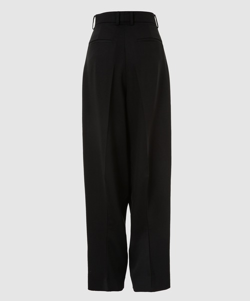 GURTWEIN( ガーウィン)の「Pleat detail tapered tailored pants(その他パンツ・レディース・ブラック・36/38)」の3枚目の写真