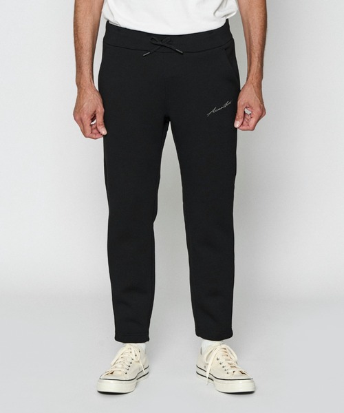 ACANTHUS(アカンサス)の「ACANTHUS:Double-knit Sweatpants(スウェットパンツ・メンズ・ブラック・XL)」の1枚目の写真