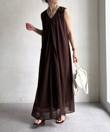 【WEB限定】綿ローン前後2WAYワンピース