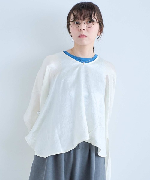 I am I in fact...（アイアムアイインファクト）の「MARGARITA SHIRTS（シャツ/ブラウス・レディース・アイボリー・FREE）」の11枚目の写真