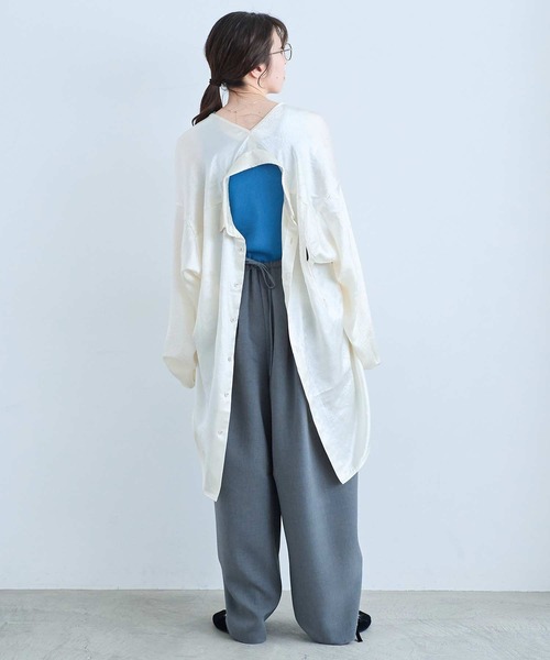 I am I in fact...（アイアムアイインファクト）の「MARGARITA SHIRTS（シャツ/ブラウス・レディース・アイボリー・FREE）」の12枚目の写真