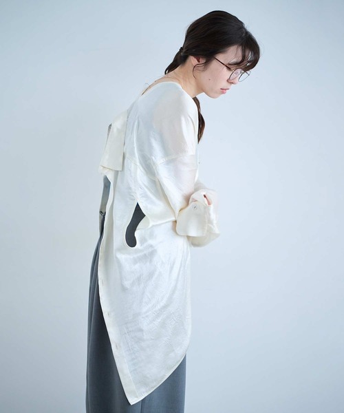 I am I in fact...（アイアムアイインファクト）の「MARGARITA SHIRTS（シャツ/ブラウス・レディース・アイボリー・FREE）」の13枚目の写真