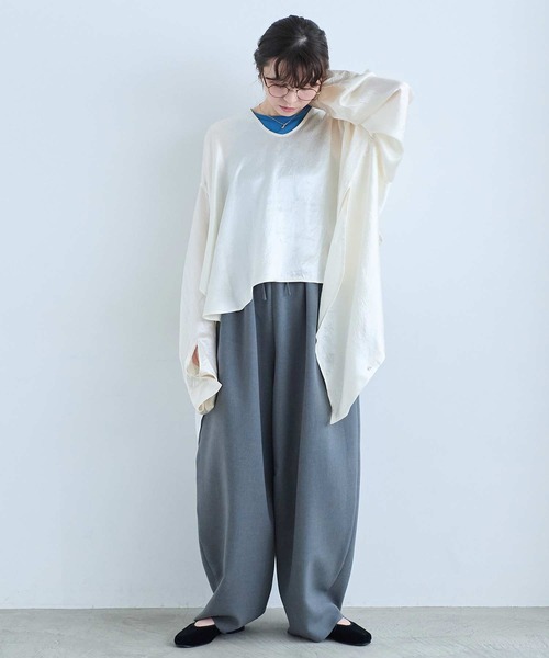 I am I in fact...（アイアムアイインファクト）の「MARGARITA SHIRTS（シャツ/ブラウス・レディース・アイボリー・FREE）」の14枚目の写真