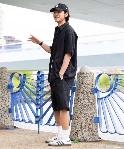 CRAFT STANDARD BOUTIQUE(クラフトスタンダードブティック)の「接触冷感/吸水速乾/UVカット Fluxaire クライミングハーフパンツ(その他パンツ・メンズ・グレイッシュベージュ/ネイビー/ブラック/チャコールグレー・M/L)」の11枚目の写真