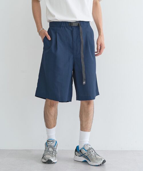 CRAFT STANDARD BOUTIQUE(クラフトスタンダードブティック)の「接触冷感/吸水速乾/UVカット Fluxaire クライミングハーフパンツ(その他パンツ・メンズ・グレイッシュベージュ/ネイビー/ブラック/チャコールグレー・M/L)」の13枚目の写真