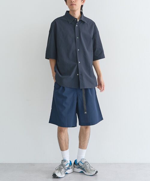 CRAFT STANDARD BOUTIQUE(クラフトスタンダードブティック)の「接触冷感/吸水速乾/UVカット Fluxaire クライミングハーフパンツ(その他パンツ・メンズ・グレイッシュベージュ/ネイビー/ブラック/チャコールグレー・M/L)」の16枚目の写真