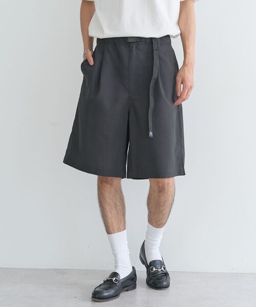 CRAFT STANDARD BOUTIQUE(クラフトスタンダードブティック)の「接触冷感/吸水速乾/UVカット Fluxaire クライミングハーフパンツ(その他パンツ・メンズ・グレイッシュベージュ/ネイビー/ブラック/チャコールグレー・M/L)」の19枚目の写真