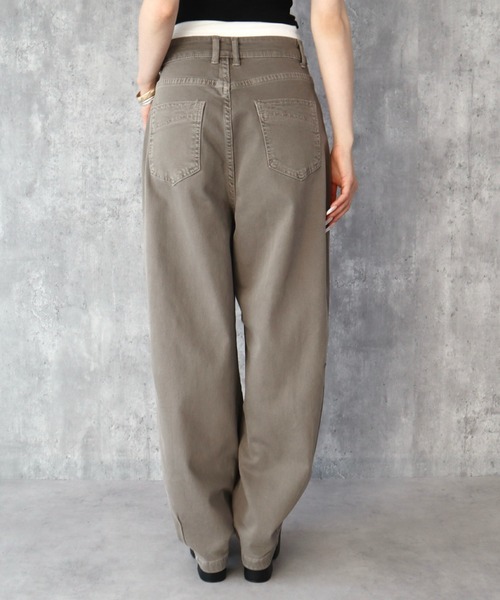 CECIL McBEE（セシルマクビー）の「カーブデニムパンツ（デニムパンツ・レディース・グレー/ベージュ/サックスブルー・61/64）」の7枚目の写真