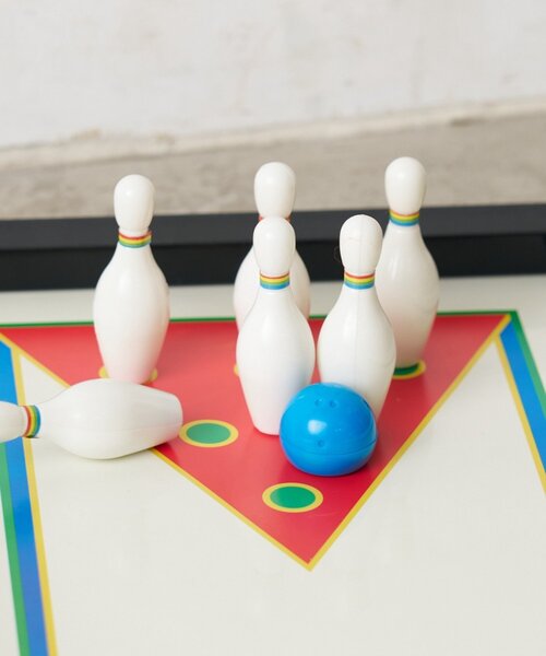 BIRTHDAY BAR(バースデイバー)の「【KIKKERLAND】TABLETOP BOWLING ボウリング(おもちゃ・レディース・ホワイト・0)」の1枚目の写真