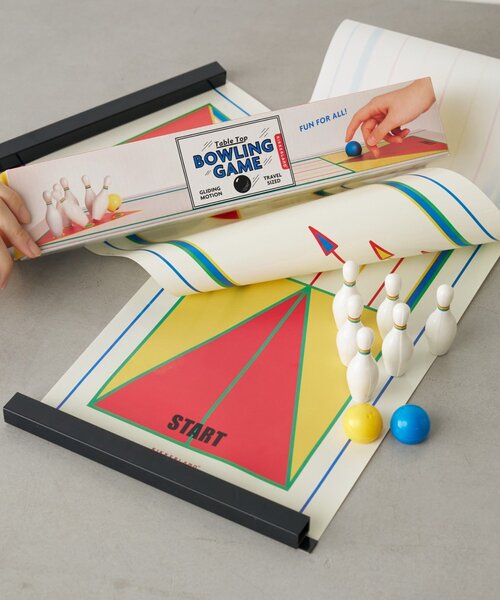 BIRTHDAY BAR(バースデイバー)の「【KIKKERLAND】TABLETOP BOWLING ボウリング(おもちゃ・レディース・ホワイト・0)」の2枚目の写真