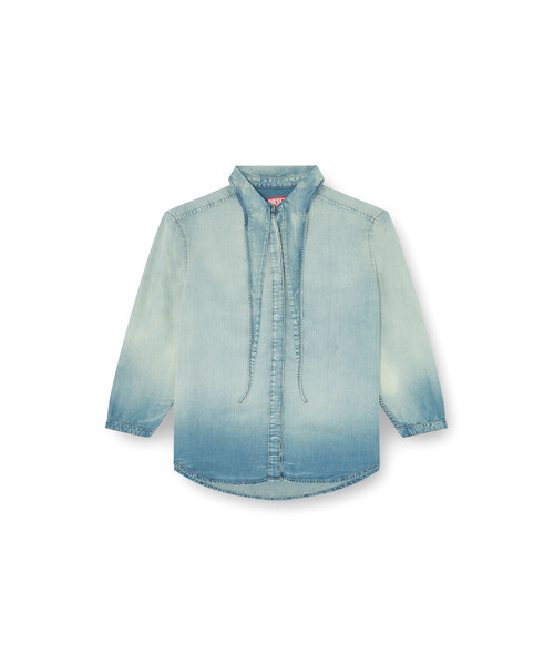 DIESEL(ディーゼル)の「ウィメンズ デニムシャツ DE-ARVEN-S1(シャツ/ブラウス・レディース・インディゴブルー・MEDIUM/X-SMALL/SMALL)」の7枚目の写真