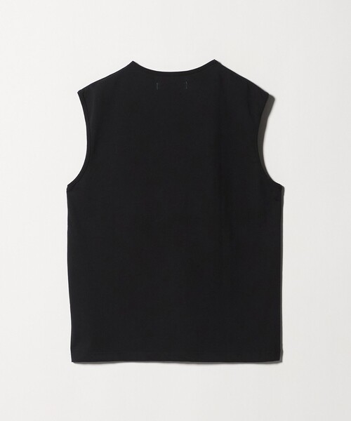 green label relaxing(グリーンレーベルリラクシング)の「【別注/WEB限定】<3/2 WORKS>GLR ノースリーブ タンクトップ(タンクトップ・メンズ・オフホワイト/ブラック・S/L/XL/M)」の11枚目の写真