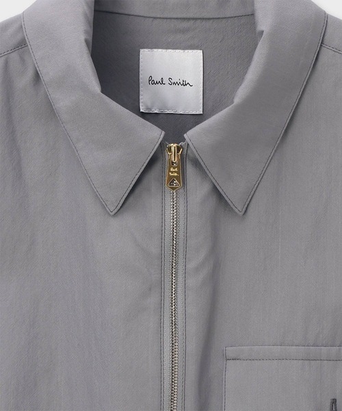 Paul Smith(ポールスミス)の「ライトウェイトテクスチャー ショートブルゾン / 143119 818Y(ブルゾン・メンズ・グレー・MEDIUM/L2/LARGE)」の2枚目の写真