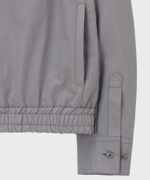 Paul Smith(ポールスミス)の「ライトウェイトテクスチャー ショートブルゾン / 143119 818Y(ブルゾン・メンズ・グレー・MEDIUM/L2/LARGE)」の4枚目の写真