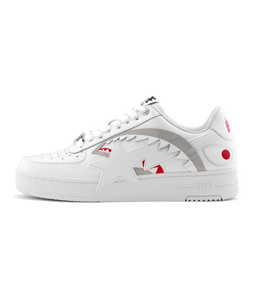 A BATHING APE（アベイシングエイプ）の「BAPE STA OS #1（スニーカー・メンズ・ブラック/ホワイト/ピンク・8.5/9/11/12/7/8/9.5/10）」の4枚目の写真