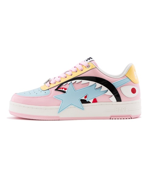 A BATHING APE（アベイシングエイプ）の「BAPE STA OS #1（スニーカー・メンズ・ブラック/ホワイト/ピンク・8.5/9/11/12/7/8/9.5/10）」の6枚目の写真