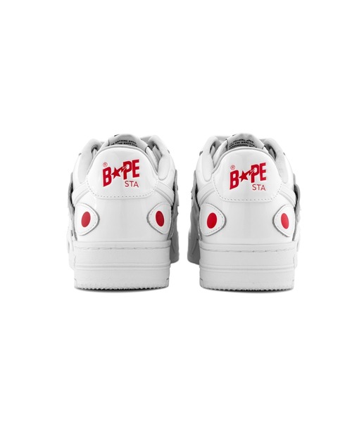 A BATHING APE（アベイシングエイプ）の「BAPE STA OS #1（スニーカー・メンズ・ブラック/ホワイト/ピンク・8.5/9/11/12/7/8/9.5/10）」の7枚目の写真