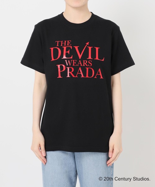 GOOD ROCK SPEED(グッドロックスピード)の「GOOD ROCK SPEED / グッドロックスピード / Devil Wears Prada / Logo Print T-SHIRT(Tシャツ/カットソー・レディース・ブラック・MEDIUM/SMALL)」の2枚目の写真