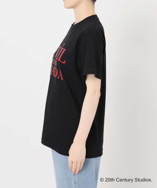 GOOD ROCK SPEED(グッドロックスピード)の「GOOD ROCK SPEED / グッドロックスピード / Devil Wears Prada / Logo Print T-SHIRT(Tシャツ/カットソー・レディース・ブラック・MEDIUM/SMALL)」の3枚目の写真