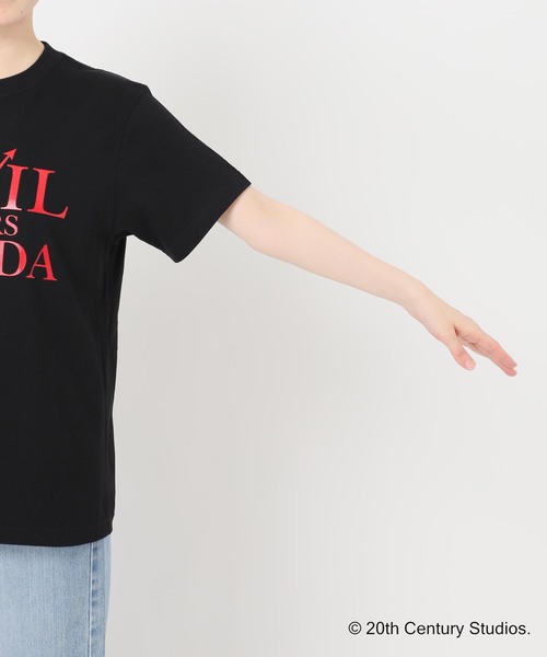 GOOD ROCK SPEED(グッドロックスピード)の「GOOD ROCK SPEED / グッドロックスピード / Devil Wears Prada / Logo Print T-SHIRT(Tシャツ/カットソー・レディース・ブラック・MEDIUM/SMALL)」の6枚目の写真