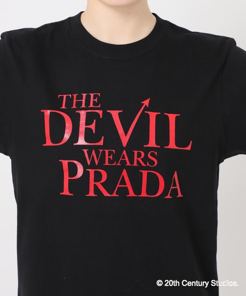 GOOD ROCK SPEED(グッドロックスピード)の「GOOD ROCK SPEED / グッドロックスピード / Devil Wears Prada / Logo Print T-SHIRT(Tシャツ/カットソー・レディース・ブラック・MEDIUM/SMALL)」の7枚目の写真