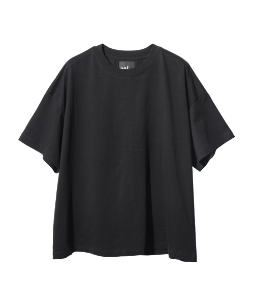 SAILAS(サイラス)の「T01 Crop 1/2_BK(Tシャツ/カットソー・レディース・その他・LARGE/MEDIUM/W)」の1枚目の写真