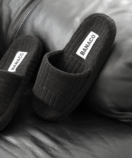 BIRTHDAY BAR(バースデイバー)の「【BANACO バナコ】VIVID TERRY ROOM SLIPPER M(ルームシューズ/スリッパ・レディース・ブラック/オレンジ/ブルー・0)」の6枚目の写真