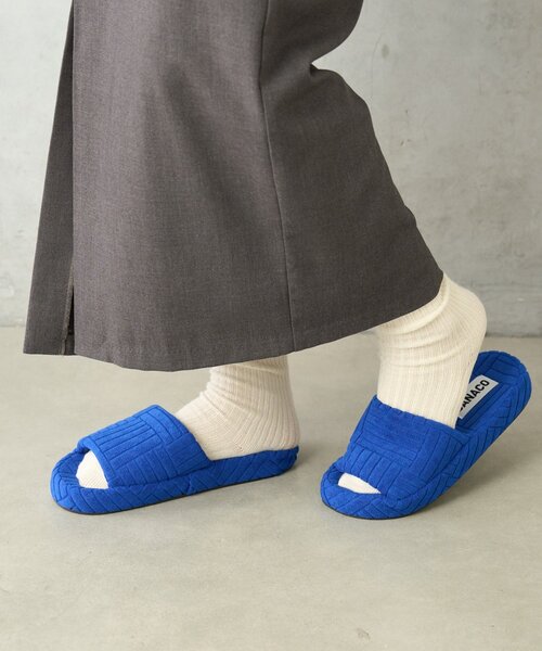BIRTHDAY BAR(バースデイバー)の「【BANACO バナコ】VIVID TERRY ROOM SLIPPER M(ルームシューズ/スリッパ・レディース・ブラック/オレンジ/ブルー・0)」の9枚目の写真