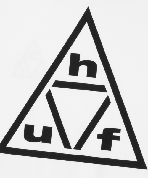 HUF(ハフ)の「TRIPLE TRIANGLE TEE(Tシャツ/カットソー・メンズ・ブラック/ホワイト・S/M/L/XL/XXL)」の13枚目の写真