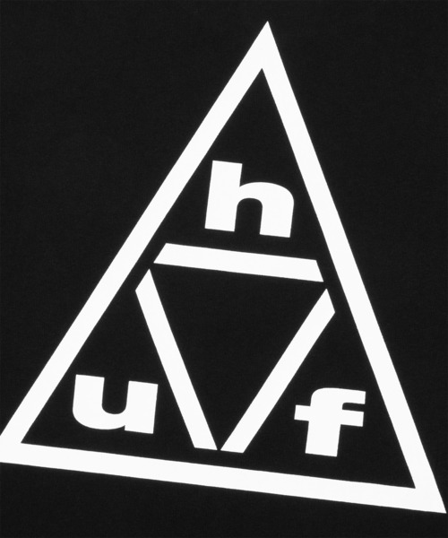 HUF(ハフ)の「TRIPLE TRIANGLE TEE(Tシャツ/カットソー・メンズ・ブラック/ホワイト・S/M/L/XL/XXL)」の16枚目の写真