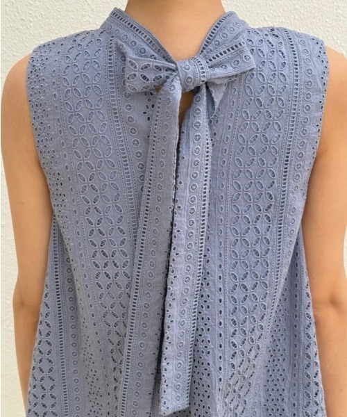 BIRTHDAY BASH（バースデイバッシュ）の「BB ORIGINAL A LINE LACE TOPS（Tシャツ/カットソー・レディース・パープル/ブルー・MEDIUM/SMALL）」の8枚目の写真