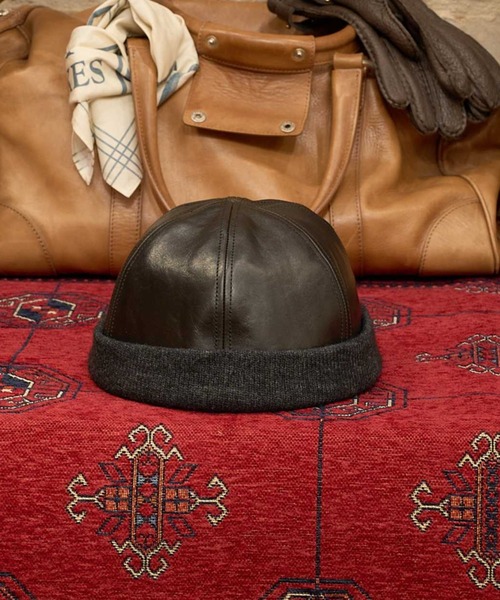 DRIFTER LEATHER FISHERMAN CAP（キャップ）｜MRFATMAN（ミスター
