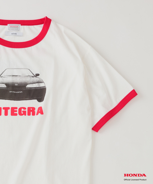 JOURNAL STANDARD relume(ジャーナルスタンダード レリューム)の「Honda / ホンダ 別注 インテグラ リンガー Tシャツ(Tシャツ/カットソー・メンズ・ホワイト/ホワイト×ホワイト・LARGE/MEDIUM)」の5枚目の写真