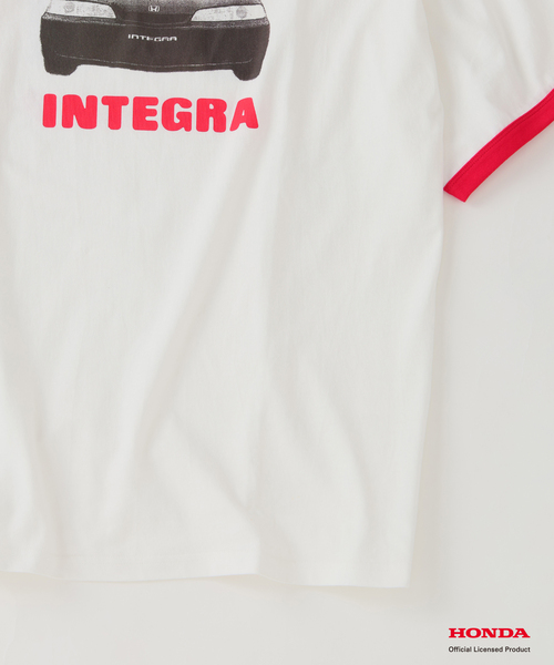 JOURNAL STANDARD relume(ジャーナルスタンダード レリューム)の「Honda / ホンダ 別注 インテグラ リンガー Tシャツ(Tシャツ/カットソー・メンズ・ホワイト/ホワイト×ホワイト・LARGE/MEDIUM)」の6枚目の写真