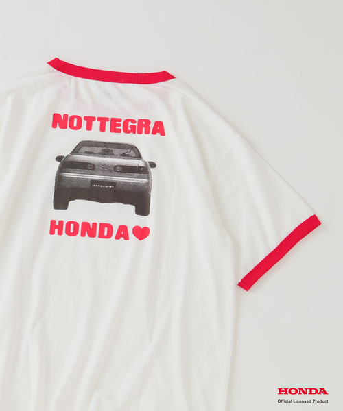 JOURNAL STANDARD relume(ジャーナルスタンダード レリューム)の「Honda / ホンダ 別注 インテグラ リンガー Tシャツ(Tシャツ/カットソー・メンズ・ホワイト/ホワイト×ホワイト・LARGE/MEDIUM)」の9枚目の写真