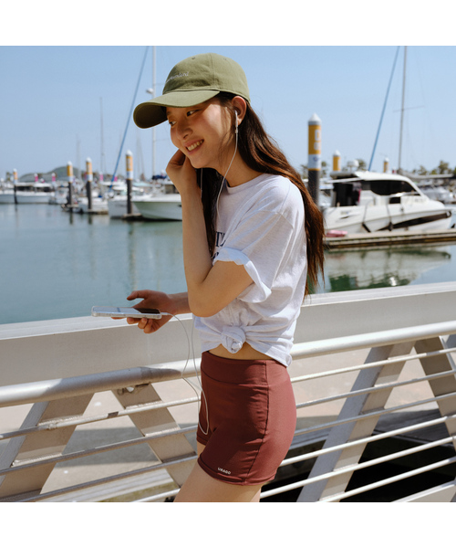 URAGO(ユラーゴ)の「Minimal swim shorts_2colors(その他パンツ・レディース・バーガンディー/ネイビー・SMALL/MEDIUM)」の1枚目の写真