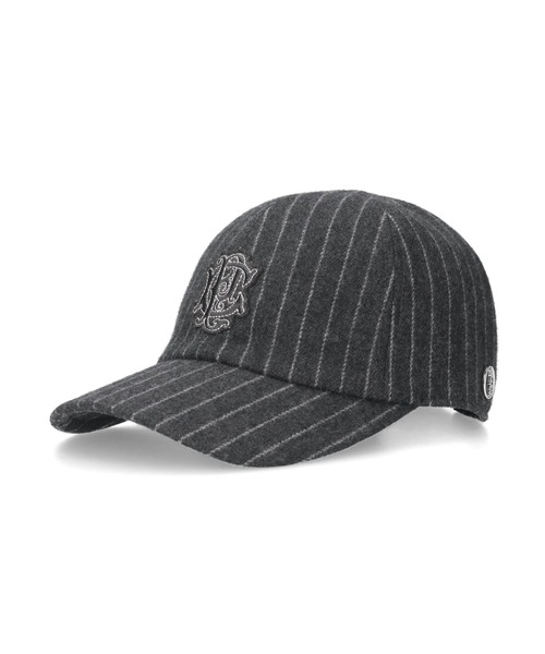Chapeau d' O(シャポードオー)の「Chapeau d' O Embloided Patch Cap / シャポードオー(キャップ・レディース・グレー/ベージュ/グリーン・FREE)」の4枚目の写真