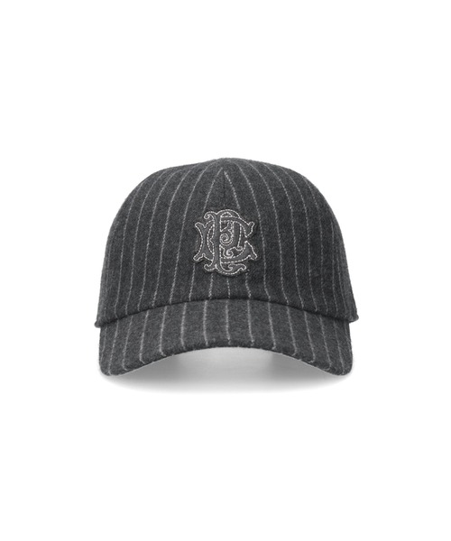 Chapeau d' O(シャポードオー)の「Chapeau d' O Embloided Patch Cap / シャポードオー(キャップ・レディース・グレー/ベージュ/グリーン・FREE)」の5枚目の写真