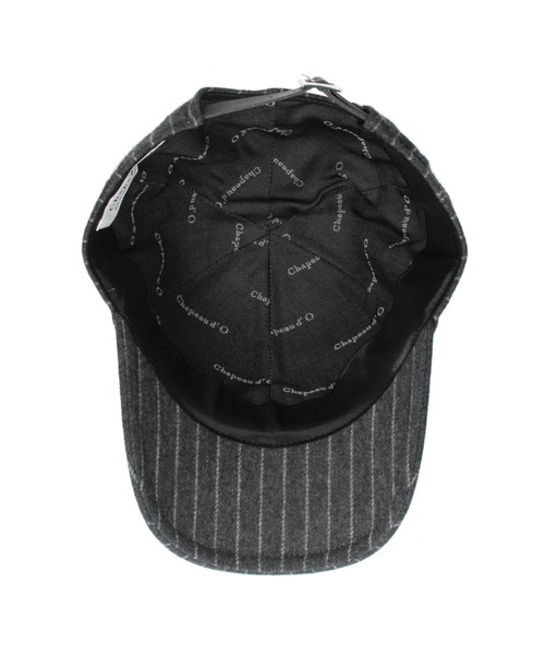 Chapeau d' O(シャポードオー)の「Chapeau d' O Embloided Patch Cap / シャポードオー(キャップ・レディース・グレー/ベージュ/グリーン・FREE)」の8枚目の写真