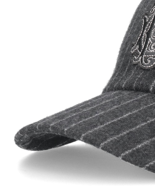 Chapeau d' O(シャポードオー)の「Chapeau d' O Embloided Patch Cap / シャポードオー(キャップ・レディース・グレー/ベージュ/グリーン・FREE)」の9枚目の写真