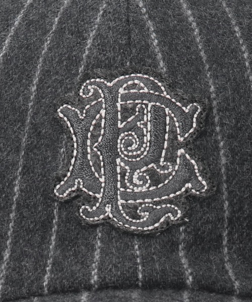 Chapeau d' O(シャポードオー)の「Chapeau d' O Embloided Patch Cap / シャポードオー(キャップ・レディース・グレー/ベージュ/グリーン・FREE)」の10枚目の写真