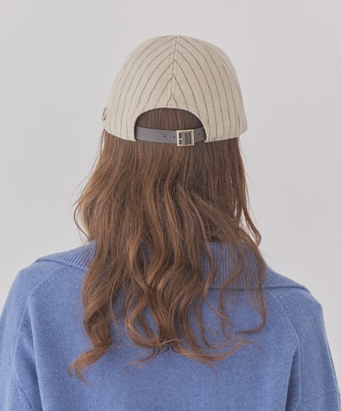 Chapeau d' O(シャポードオー)の「Chapeau d' O Embloided Patch Cap / シャポードオー(キャップ・レディース・グレー/ベージュ/グリーン・FREE)」の14枚目の写真