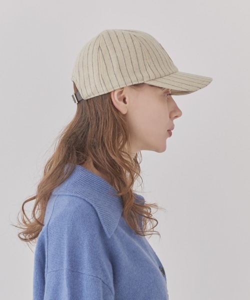 Chapeau d' O(シャポードオー)の「Chapeau d' O Embloided Patch Cap / シャポードオー(キャップ・レディース・グレー/ベージュ/グリーン・FREE)」の15枚目の写真
