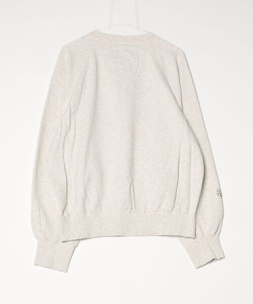 my beautiful landlet(マイビューティフルランドレット)の「【my beautiful landlet】 DAMAGE SWEATSHIRT - print(スウェット・メンズ・オートミール/ブラウン/ブラック/イエロー・0/1)」の19枚目の写真