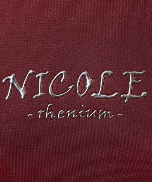 HIDEAWAYS NICOLE(ハイダウェイニコル)の「【WEB限定】ストレッチポンチジェルプリントVネック長袖Tシャツ(Tシャツ/カットソー・メンズ・チャコールグレー/ブラック/オフホワイト/ボルドー・X-LARGE/LARGE/MEDIUM)」の11枚目の写真