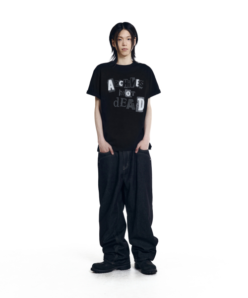 AAKAM(アーカム)の「Archives Not Dead Half Top (Black)(Tシャツ/カットソー・レディース・その他・1/2/3)」の8枚目の写真